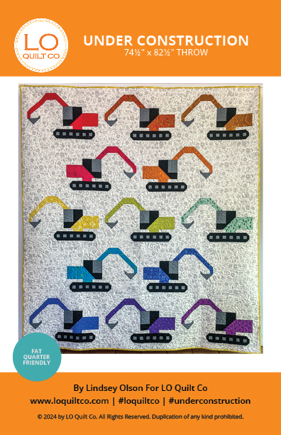 Under Construction Quilt Pattern - PDF